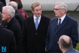 Former Taoiseach, Enda Kenny at Seamus Mallon's Funeral. Photograph: Columba O'Hare/ Newry.ie - Seamus Mallon Funeral
