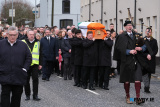 The Funeral of Mickey Brady makes its way to St Catherine's Dominican. Photograph: Columba O'Hare/ Newry.ie - Funeral of Mickey Brady