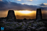Winter Solstice on the top of Slieve Gullion at the highest passage grave in Ireland or the Calliagh Birra's House as we prefer to call it. Photograph: Columba O'Hare/ www.newry.ie - Winter Solstice Slieve Gullion 2016