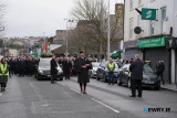 The Funeral of Mickey Brady makes its way to St Catherine's Dominican. Photograph: Columba O'Hare/ Newry.ie - Funeral of Mickey Brady