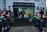 Pictured at the visit by GAA President Jarlath Burns to St Michael's GAC, Killean. Photograph: Columba O'Hare/ Newry.ie - GAA President Jarlath Burns visits St Michael's GAC Killean
