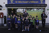 Pictured at the visit by GAA President Jarlath Burns to St Michael's GAC, Killean. Photograph: Columba O'Hare/ Newry.ie - GAA President Jarlath Burns visits St Michael's GAC Killean