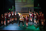 Newry Youth Performing Arts perform School of Rock the Musical on stage at Newry Town Hall. Photograph: Columba O'Hare/ Newry.ie  - Newry Youth Performing Arts perform School of Rock the Musical