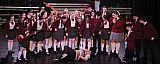 Newry Youth Performing Arts perform School of Rock the Musical on stage at Newry Town Hall. Photograph: Columba O'Hare/ Newry.ie  - Newry Youth Performing Arts perform School of Rock the Musical