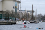 Competitors in the Newry Head of the River Race 2025 hosted by Newry Rowing Club on Newry Ship Canal. Photograph: Columba O'Hare/ Newry.ie - Newry Head of the River Race 2025