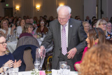 Gervase McCartan returns to his seat after winning the Fundraising Award at the Chairperson&rsquo;s Civic Awards. - Chairperson&rsquo;s Civic Awards 2026 