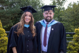 Graduating from SRC were Courtney Doherty from Camlough and Conor Duffy from Silverbridge.  Both studied the NCFE CACHE Diploma in Leadership for Children&rsquo;s Care, Learning & Development (Management) at the College&rsquo;s Newry campus.
Pictured (L-R):  Courtney Doherty, Conor Duffy
 - SRC Graduation Ceremony 2025