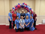 Team Sapphire with specialist midwives.
 - Team Saphire First Anniversary