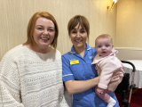 Midwife Elaine caught up with Ciara and &Aacute;ine from Glenn. Elaine was Ciara&rsquo;s named midwife throughout her pregnancy.
 - Team Saphire First Anniversary