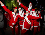  Santa Run raising over &pound;5000 for Southern Area Hospice Service - Santa Run