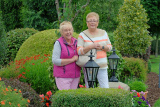 Hilary Hamill and Maureen Sleater at Open Garden at Markethill Festival26 July 2025 Markethill Co.Armagh CREDIT: LiamMcArdle.com - Markethill Community Festival 2025