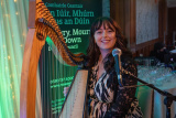 Vocalist and Harpist Sarah McVeigh from Downpatrick who entertained guests. - Newry, Mourne and Down District Council Civic Awards Ceremony 2023