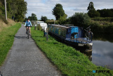 Travelling the Royal Canal Greenway. Day one - Spencer Dock to Moyvalley Resort. Photograph: Columba O'Hare/ Newry.ie - Royal Canal Greenway Cycle 2022
