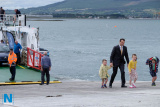 Pictured at the launch day of the Scenic Carlingford Ferry at Greenore. Photograph: Columba O'Hare - Scenic Carlingford Ferry Maiden Voyage 21 July 2017