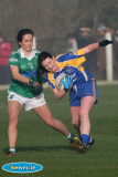 Shane O'Neill's Moya Feehan in action at Camlough . Photograph: Columba O'Hare - Shane O'Neill's v Parnell's All Ireland  Intermediate Ladies Football Semi Final
