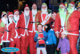 CGDM staff and friends enjoying the Newry Christmas Colour Run and the Christmas Lights Switch On in Newry. Photograph: Columba O'Hare - Christmas Lights Switch On and Colour Run Newry 2016