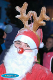 Enjoying the Newry Christmas Colour Run and the Christmas Lights Switch On in Newry. Photograph: Columba O'Hare - Christmas Lights Switch On and Colour Run Newry 2016