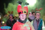 Enjoying the Newry Christmas Colour Run and the Christmas Lights Switch On in Newry. Photograph: Columba O'Hare - Christmas Lights Switch On and Colour Run Newry 2016