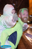 Enjoying the Newry Christmas Colour Run and the Christmas Lights Switch On in Newry. Photograph: Columba O'Hare - Christmas Lights Switch On and Colour Run Newry 2016