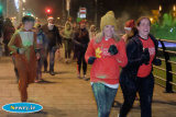 Enjoying the Newry Christmas Colour Run and the Christmas Lights Switch On in Newry. Photograph: Columba O'Hare - Christmas Lights Switch On and Colour Run Newry 2016