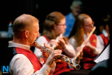 The Hunter Moore Memorial Flute Band on stage at Newry Musical Feis. Photograph: Columba O'Hare/ Newry.ie - Newry Musical Feis 2019
