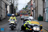 The annual Cycle Against Suicide rally passes through Canal Street in Newry on their way to Castlewellan. Photograph: Columba O'Hare - Cycle Against Suicide Newry 2017