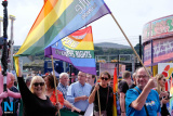 Enjoying Pride in Newry 2017. Photograph: Columba O'Hare - Pride in Newry 2017