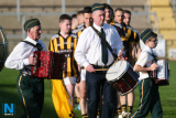 The opening parade at the Armagh County Final. Photograph: Columba O'Hare/ Newry.ie - Armagh Senior Football Final 2019