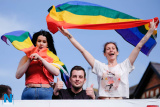 Enjoying Pride in Newry 2017. Photograph: Columba O'Hare - Pride in Newry 2017