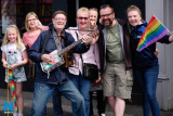 Enjoying Pride in Newry 2017. Photograph: Columba O'Hare - Pride in Newry 2017