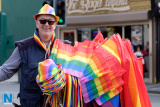 Enjoying Pride in Newry 2017. Photograph: Columba O'Hare - Pride in Newry 2017