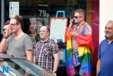 Enjoying Pride in Newry 2017. Photograph: Columba O'Hare - Pride in Newry 2017