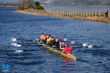 Trinity College Rowing Club race and training day on Newry Canal