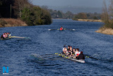 Trinity College Rowing Club race and training day on Newry Canal