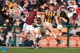 Crossmaglen's Oisin O'Neill on the ball at the Armagh County Football Final between Crossmaglen and Ballymacnab. Photograph: Columba O'Hare/ Newry.ie - Armagh Senior Football Final 2019
