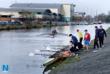 Trinity College Rowing Club race and training day on Newry Canal