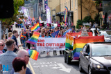 Enjoying Pride in Newry 2017. Photograph: Columba O'Hare - Pride in Newry 2017