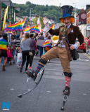 Enjoying Pride in Newry 2017. Photograph: Columba O'Hare - Pride in Newry 2017