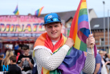 Enjoying Pride in Newry 2017. Photograph: Columba O'Hare - Pride in Newry 2017