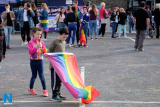 Enjoying Pride in Newry 2017. Photograph: Columba O'Hare - Pride in Newry 2017