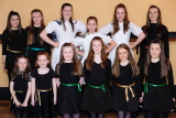 Mullaghbane Irish Dancers with Graham Highland Dancers who performed at the Confederation of Community Groups, Patricia Graham Shining Light Community Volunteering Awards 2017 in the Canal Court Hotel, Newry. Photograph: Columba O'Hare - Shining Light Awards 2017