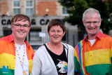 Enjoying Pride in Newry 2017. Photograph: Columba O'Hare - Pride in Newry 2017
