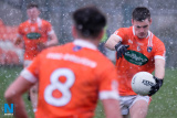 Armagh's Gregory McCabe on the ball at the Round 3  Allianz Football League clash at the Athletic Grounds, Armagh. Photograph: Columba O'Hare/ www.newry.ie - Armagh v Longford National League 2018