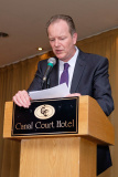 Raymond Jackson, Chief Executive, Confederation of Community Groups speaking at the Patricia Graham Shining Light Community Volunteering Awards 2017. Photograph: Columba O'Hare - Shining Light Awards 2017
