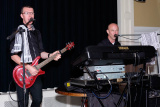 Far and Away keep the crowd entertained at the Confederation of Community Groups, Patricia Graham Shining Light Community Volunteering Awards 2017 in the Canal Court Hotel, Newry. Photograph: Columba O'Hare - Shining Light Awards 2017