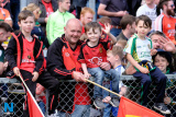 Tha fans came out in force at Down v Armagh at Pairc Esler. Photograph: Columba O'Hare - Down v Armagh Championship Pairc Esler 2017