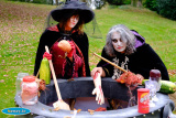 Just missing a bit of brain and a little arm as dinner is prepared at the 2016 Sticky Fingers International Children&rsquo;s Festival event &ldquo;The Ghost of Halloween&rdquo; at Narrow Water Castle. Photograph: Columba O'Hare - The Ghost of Halloween
