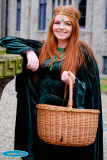 Celtic Princess Danielle Travers at "The Ghost of Halloween" at Narrow Water Castle. Photograph: Columba O'Hare - The Ghost of Halloween