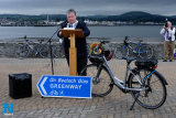 Launching the next phase of the Carlingford Lough Greenway in Omeath in June. Photograph: Columba O'Hare/ www.newry.ie - 2017 in Photographs