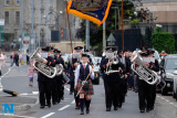The Commons Silver Band on parade at Newry. Photograph: Columba O'Hare/ Newry.ie - Twelfth Newry 2018